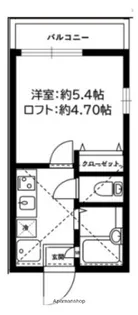 リーヴェルポート横浜三ツ沢Ⅱ【1階】の間取り