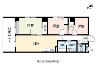 フローラルパレス元町【4階】の間取り