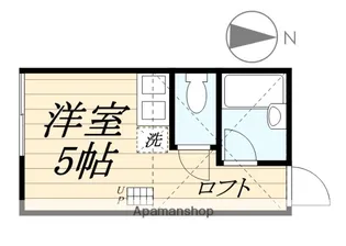 ユナイト天王町コニーホーキンス【2階】の間取り