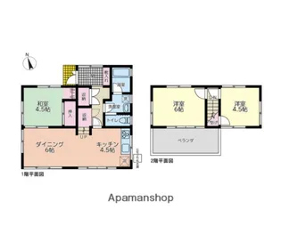 神奈川県横浜市戸塚区俣野町【一戸建】の間取り