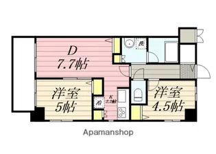 グラン・コスタ湘南弐番館【3階】の間取り