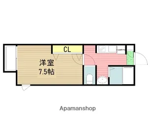 ブリス ド メール【1階】の間取り