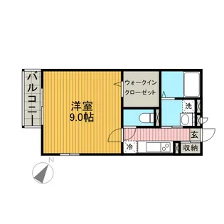 エミネンス【1階】の間取り