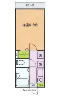 エクレールK花水台【3階】の間取り