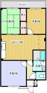 ベルメゾン湘南【1階】の間取り