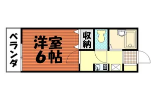 セジュール中央林間【2階】の間取り