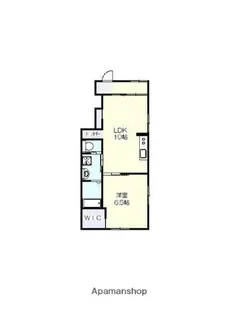 メゾン・ド・ドゥマン【1階】の間取り