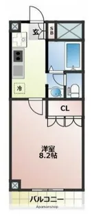 アーバン・ヒルズ【3階】の間取り