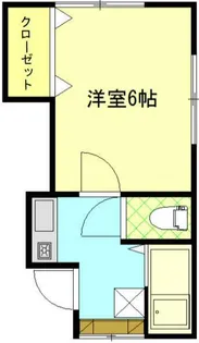 清水アパート【2階】の間取り