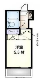 クレールメゾン本鵠沼【2階】の間取り