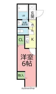 クオリティア平塚【1階】の間取り