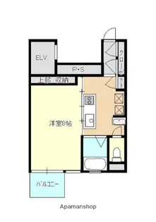 神奈川県藤沢市湘南台2丁目【マンション】の間取り