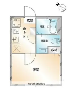 ベル・コート【1階】の間取り