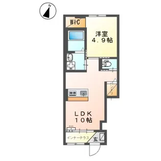 モンテ アロ【1階】の間取り
