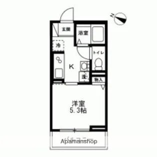 グランドソレーユ生麦【3階】の間取り