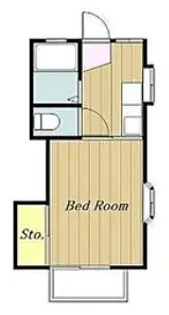 ポルシェ伊勢原Ⅲ【2階】の間取り