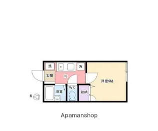 ストリーム追浜【2階】の間取り