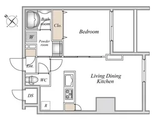 CITYLUX TSURUMI【0502号室】の間取り