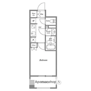 コスモグラシア池田山【3階】の間取り