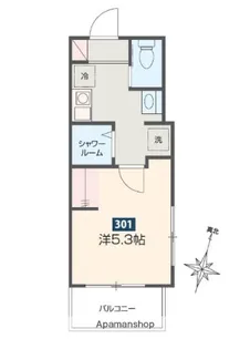 MELDIAかしわ台Ⅱ【3階】の間取り