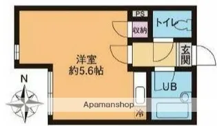 ハイマート旭町【2階】の間取り