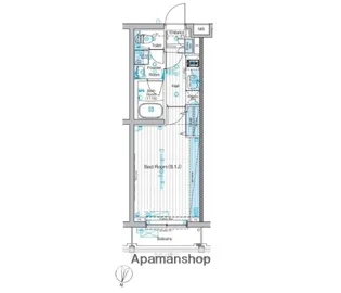 東京都大田区大森東3丁目【マンション】の間取り