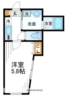 トイクレスト桜木町【1階】の間取り