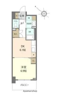 ステイブル協和【6階】の間取り