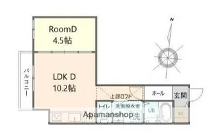 ミクラス【2階】の間取り