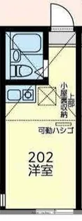 ユナイト港南コットンキャンディー【2階】の間取り