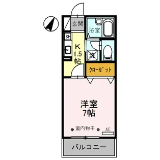 サンパティオ A【1階】の間取り