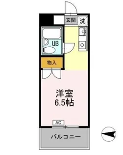 メゾン・ド・ドリーム横浜【2階】の間取り