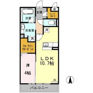 マリアエレナ【3階】の間取り