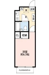 メゾン三山【1階】の間取り