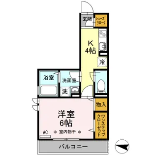 ロイヤルアーク【2階】の間取り