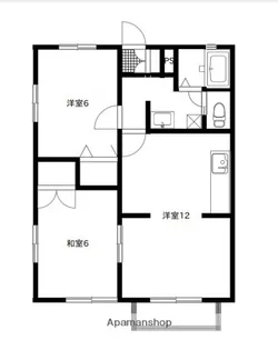 シエスタ【2階】の間取り