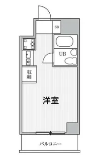 T’S GARDEN鶴見【4階】の間取り