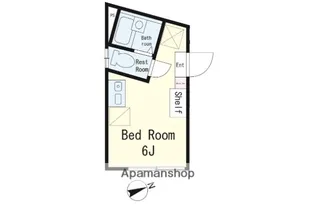 ベルネージュ【4階】の間取り