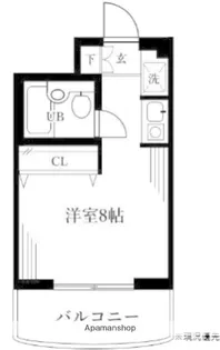 ブランニュー青葉台【3階】の間取り
