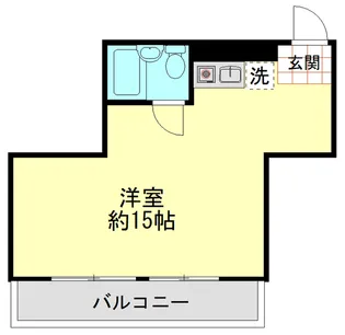 ライオンズマンション西横浜第3【5階】の間取り