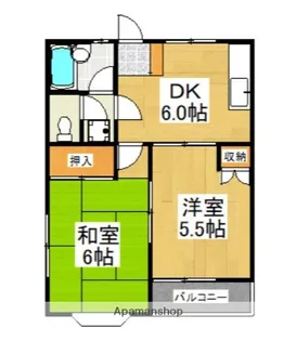 パークフルール【2階】の間取り