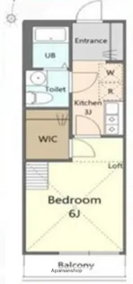 ココライフ羽沢横浜【2階】の間取り