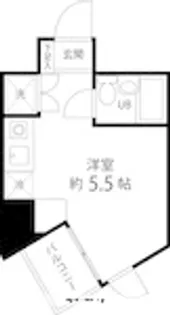 ドミトリー原町田【10階】の間取り