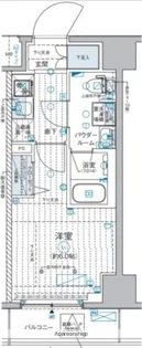 GENOVIA西横浜【3階】の間取り