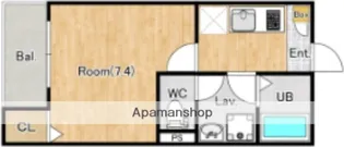 ジーメゾン伊勢原高森【1階】の間取り