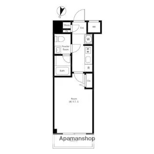 RELUXIA横濱元町【4階】の間取り