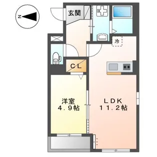 FOREST CAPE【1階】の間取り