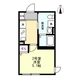 ソラリア湘南台【1階】の間取り