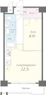 モンテジョア【0802号室】の間取り