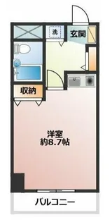 ソルナシェンテ堀内【4階】の間取り